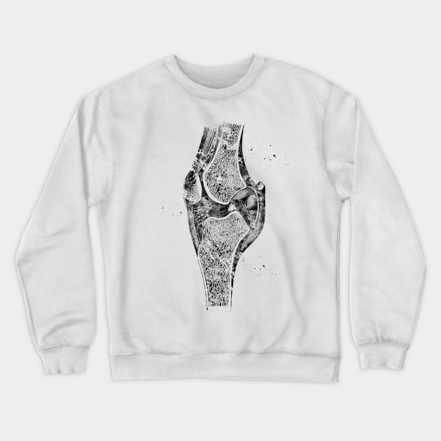 Knee bone Crewneck Sweatshirt by erzebeth